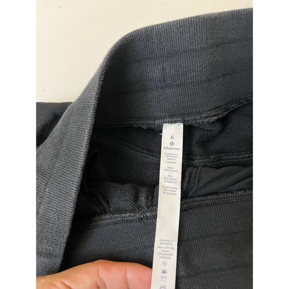 Lululemon Warm Down Jogger 6 Sweatpants Athleisure Workout Terry Street Stretch - Picture 4 of 16